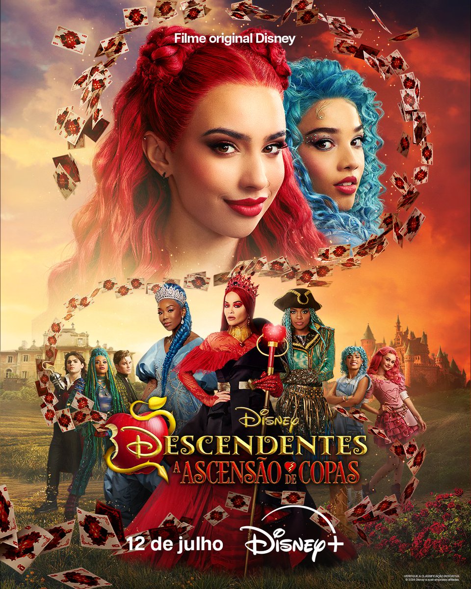 Descendants 5: Wicked Wonderland Brasil⏱♦️ tweet media