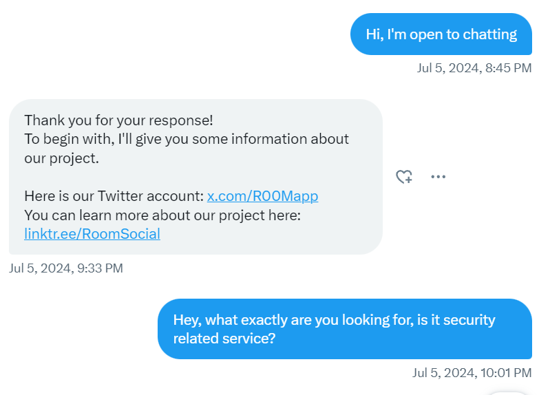 TrustSecAudits's tweet photo. Found myself one click away from falling to a spear phishing attack today! If you're giving services in the web3 space, be VERY careful with who you interact and how the initial exchanges of information are done.

2 weeks ago, @nftbigsummer approached for security services for their supposed project, https://t.co/AKp3VxyDOv

He asked to discuss things in "the conference". I understood that to be EthCC, later I realize that referred to a Zoom conference. 

So we scheduled for today over my calendly. Once it was time, instead of joining the Google meet they sent a Zoom link

That was weird, I asked them to join the meet but they insisted:

Since they were already waiting, I went ahead and tried joining. The link led to the page below: