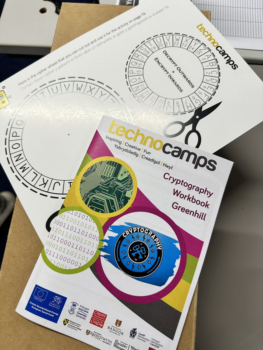 ygs_computing's tweet image. Very proud of our Yr8 learners who took part in awesome workshops by @Technocamps on cryptography 🔐 techniques yesterday. Thank you to all of our learners for engaging in the activities so well and displaying our school values so well throughout the day.
