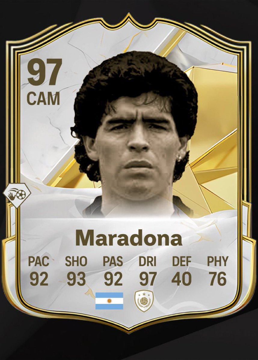 🚨|| حسب الاخبار :

• فيه فرصة نشوف مارادونا يعود في #EAFC25 ! 👀🔥

— الموضوع يعتمد على قرار عائلته للعودة .