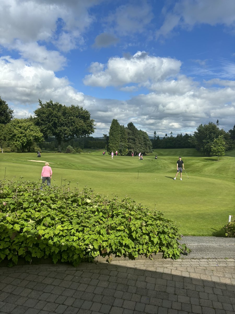 NaasGC's tweet photo. Our wonderful sponsor Eugene Hall @AAAWindscreens &amp; guests celebrating Play In Pink Day at Naas Golf Club! 🌸⛳ So much fun, laughter, and vibrant colours today. Thank you to everyone joining us for this fantastic day supporting a great cause! #PlayInPink #NaasGolfClub https://t.co/xGbqqPdIJD
