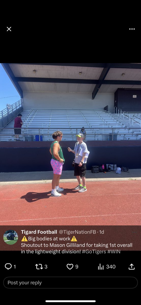 Mason Gilliland tweet media