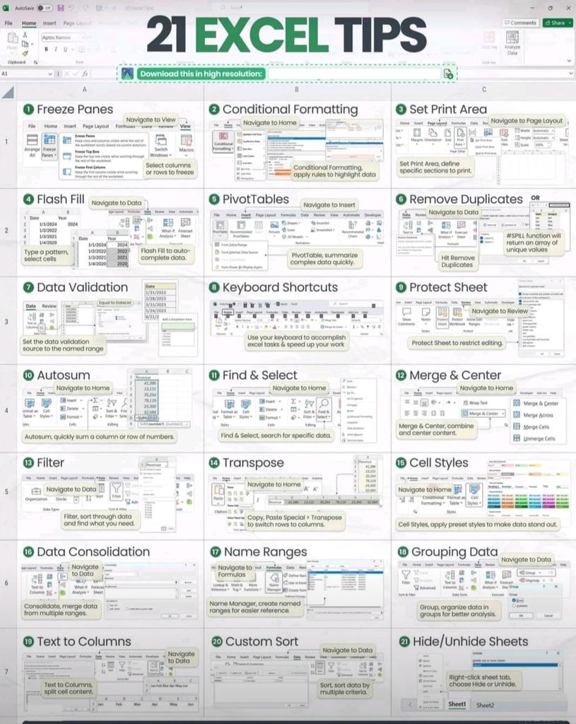 Eyowhite3's tweet image. This is the complete basic Microsoft Excel tips.