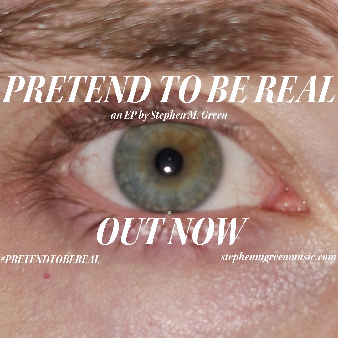 ohsomanysounds's tweet photo. Stephen M. Green's second EP "PRETEND TO BE REAL" has arrived!

Listen:
https://t.co/aNHuPwkQfs

#StephenMGreen #PRETENDTOBEREAL #NewMusic #EP https://t.co/F4VmN7YFXa