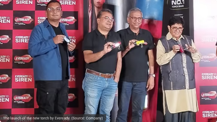 NDTVProfitIndia's tweet photo. #EverReady launches first-of-its-kind battery-run torch that lets users alert passersby of emergency situations.
@MaitriSeth reports: https://t.co/2w51ZOdGDY https://t.co/6HbhdqB7Cy