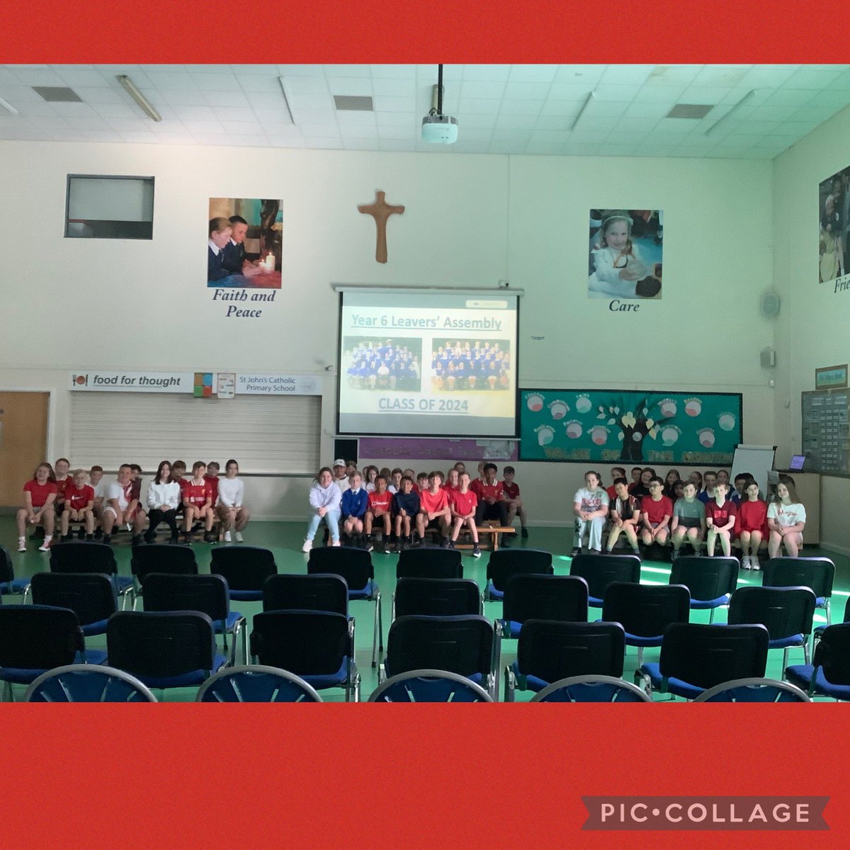 StJohnsKirkdale's tweet photo. Year 6 Leavers’ Assembly yesterday &amp; Leavers’ Mass today ❤️ What a lovely assembly it was - there was not a dry eye by the end 😢 Followed by a beautiful mass today to say goodbye to our Year 6! 🙏 @6McS_stjohns @6B_stjohns https://t.co/GUwx7GFNeK