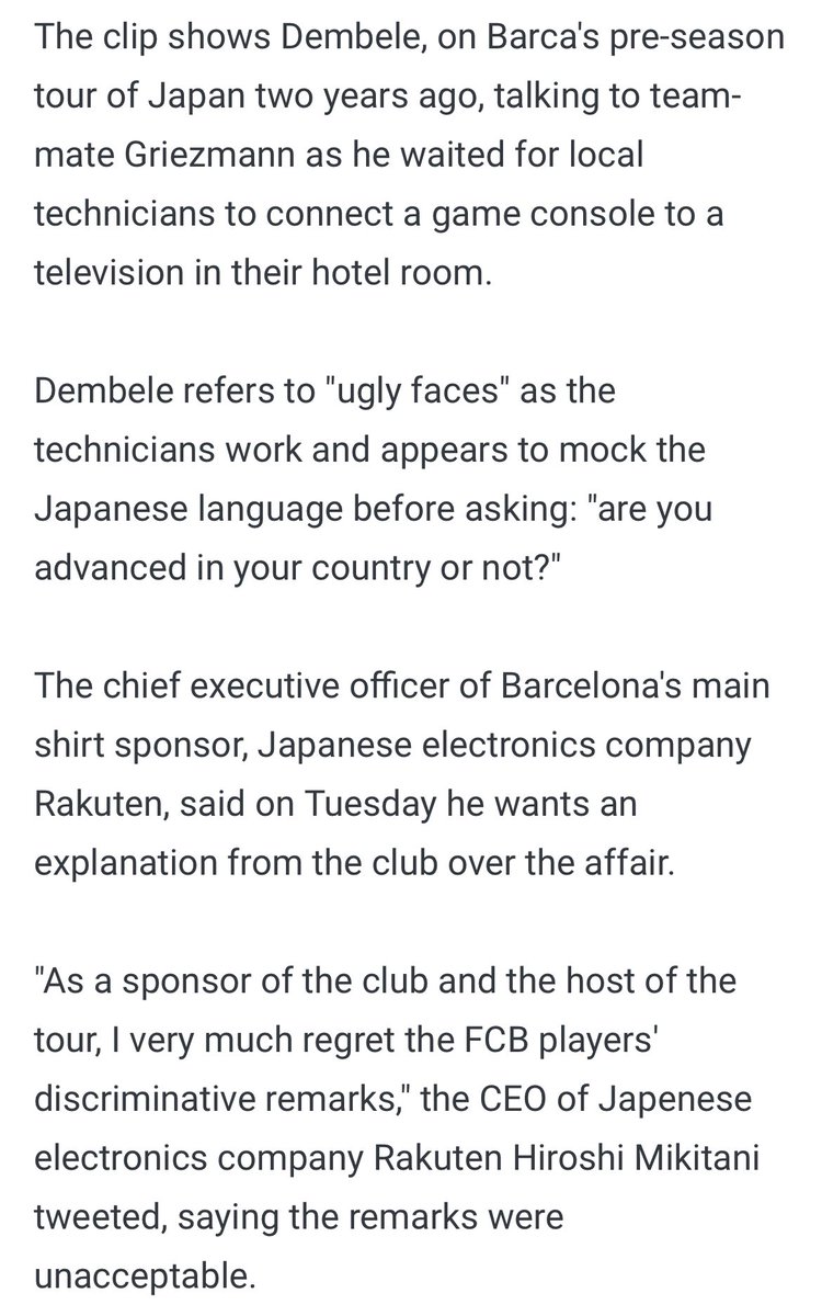 Sole3estrellas's tweet photo. Omg French are accusing racism now? Dembélé and Griezmann are already retired? 🤣👉🤡 https://t.co/EPB1qLgV65