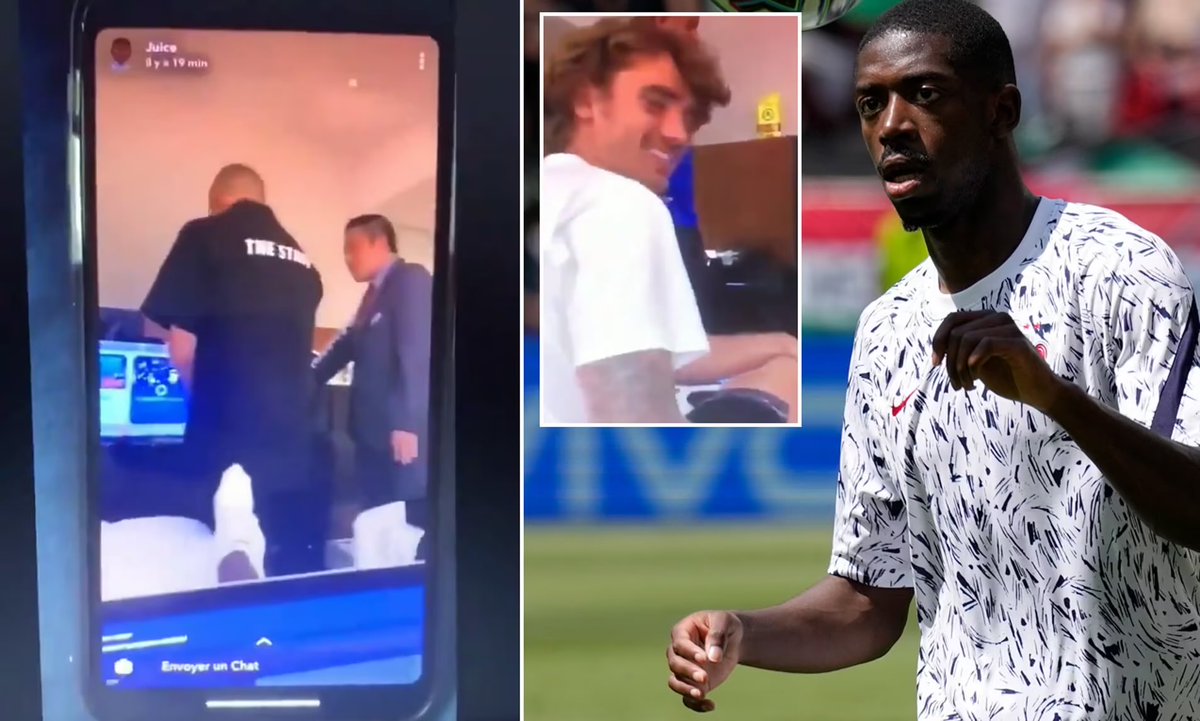 Sole3estrellas's tweet photo. Omg French are accusing racism now? Dembélé and Griezmann are already retired? 🤣👉🤡 https://t.co/EPB1qLgV65
