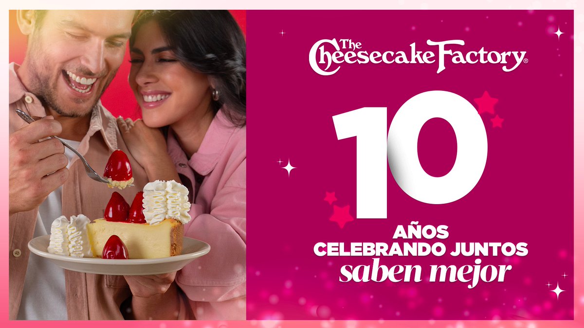 The Cheesecake Factory México tweet media