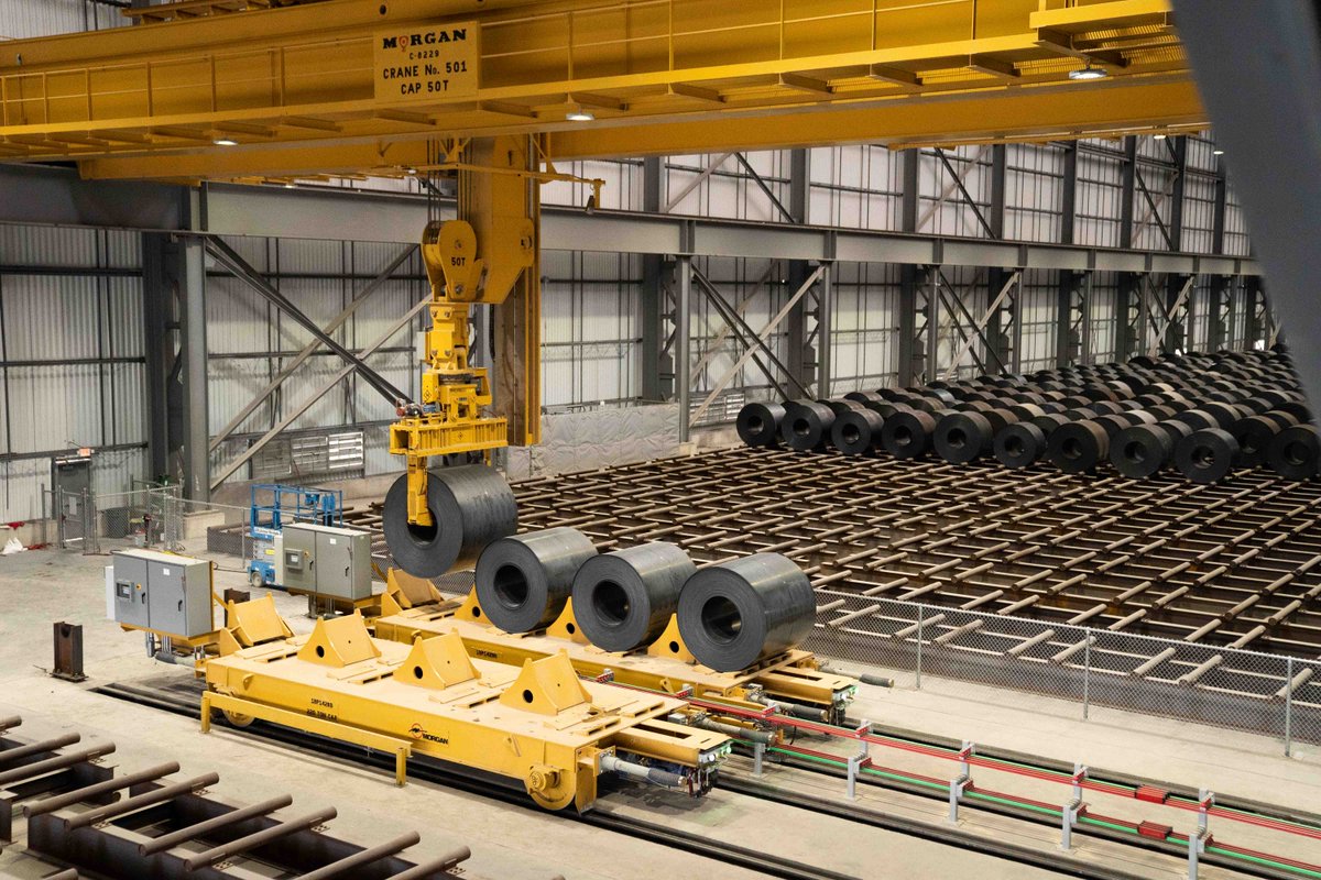 Morgan_Engineer's tweet photo. Did you know?
Daily steel production is extremely high. With all the steel produced in one day, 548 Eiffel Towers could be built!

#cranes #steel #steelindustry #morganengineering https://t.co/TvJw42Zhbd
