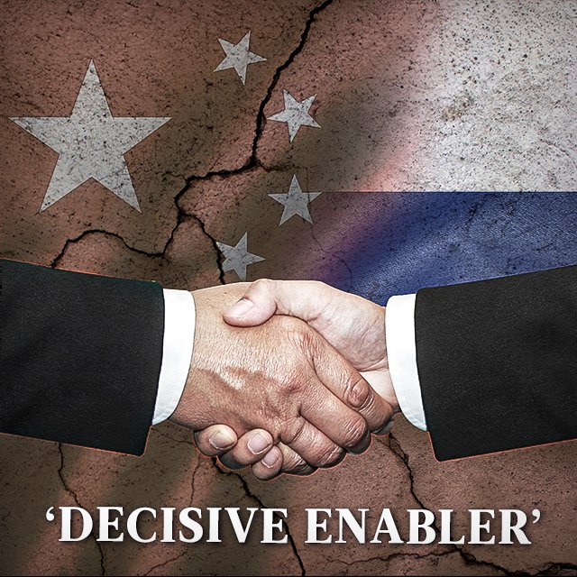 NTDPlus_'s tweet photo. NATO has now officially accused the CCP of being a “decisive enabler” of Russia in the war in Ukraine.

And NATO is now reaching out to Asian countries, in what appears to be an expanding global alliance that recognizes CCP as a threat to the free world.

https://t.co/dVM976dxTA https://t.co/0FR5fHp0i4