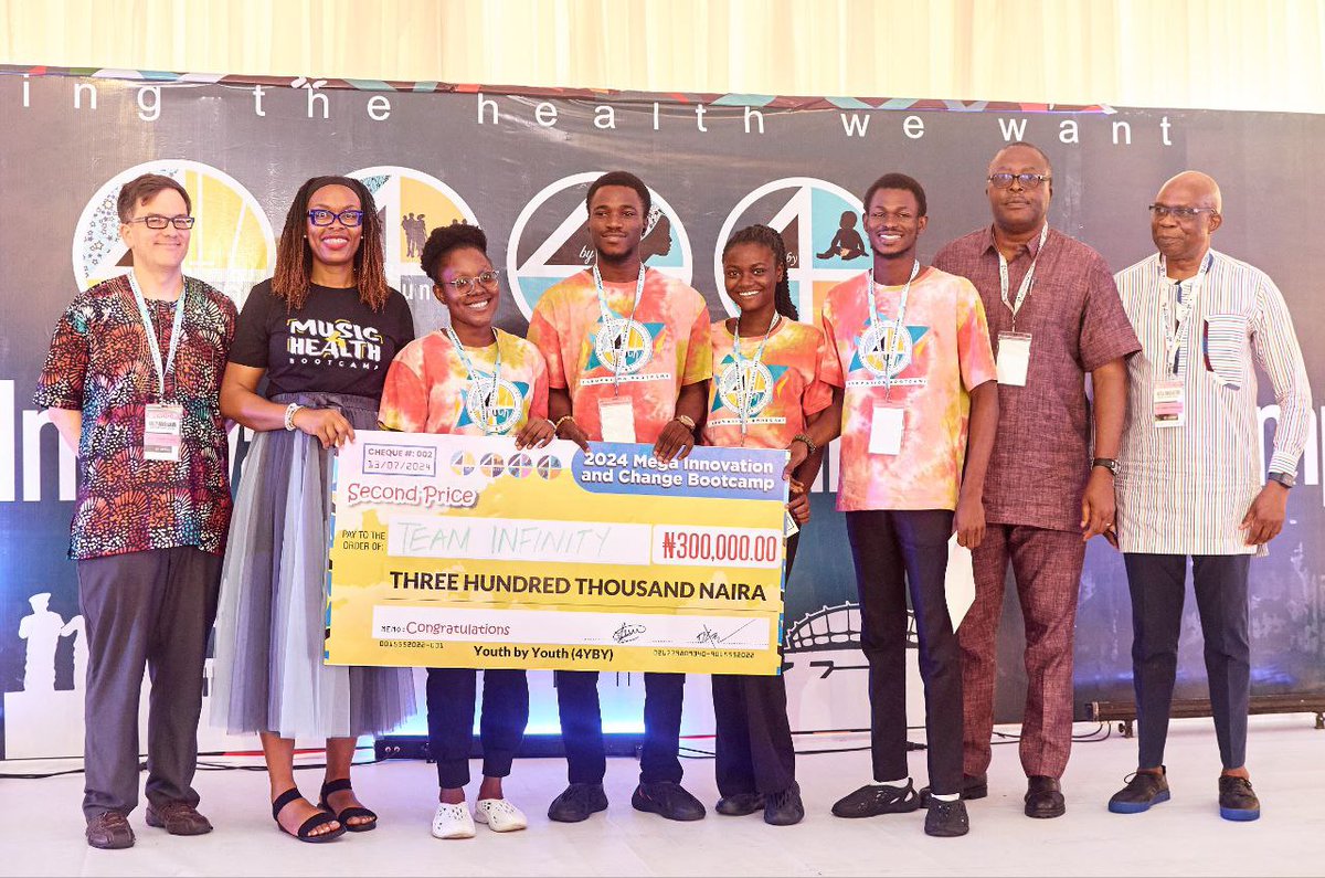 4YouthBYouth's tweet image. Congratulations to all the teams that Participated in the #MegaBootcamp for SI-test

We are happy to announce the top positions:
🥉3rd - Team Global Impact
🥈2nd - Team Infinity (Winner, Audience Choice Award)
🥇1st - Team Goal-getters
