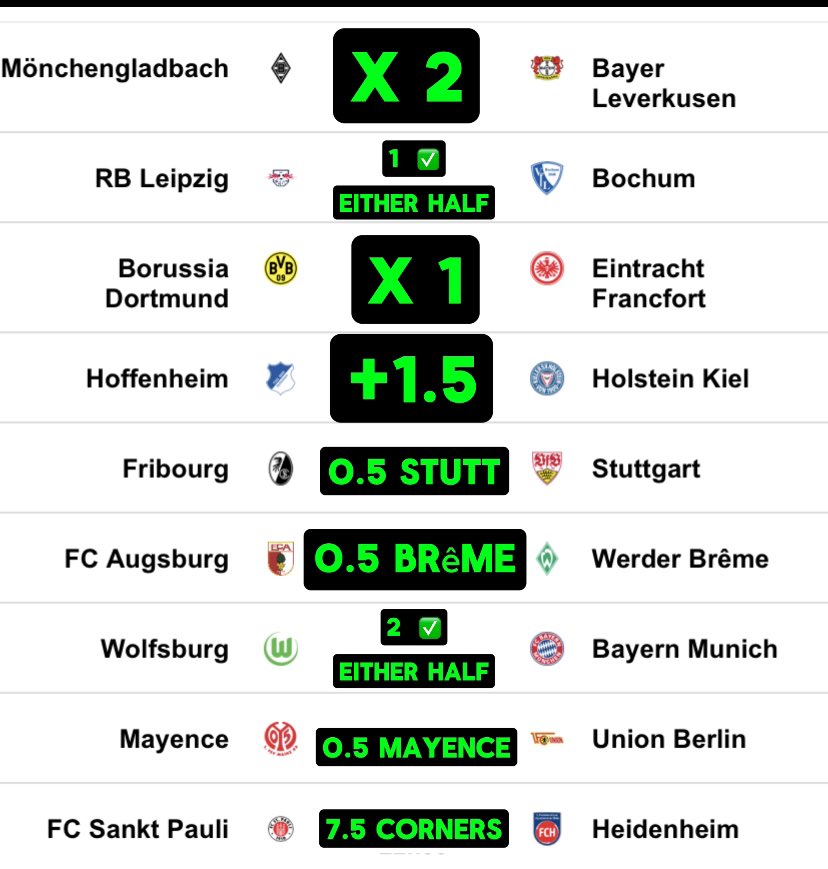 peguy_tbn's tweet image. 🚨🚨Premier league,La liga, SerieA, Bundesliga predictions