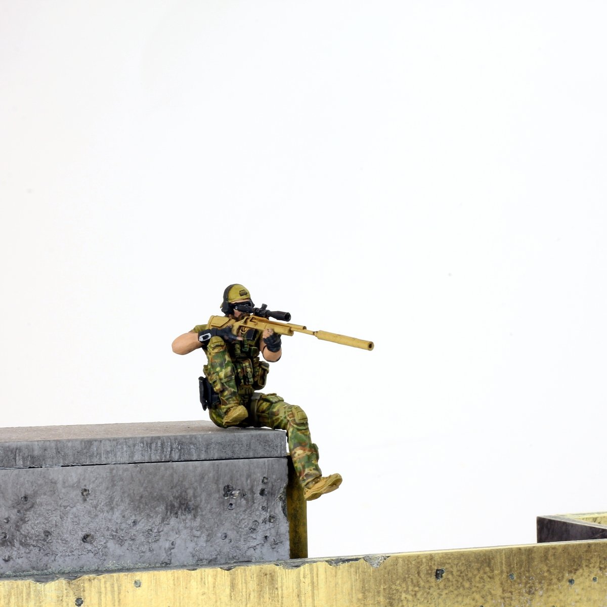 probuiltmodel's tweet photo. 1/35 US Special Force Sniper #sniper #SpecialForce #Multicam #Camouflage #Miniatures #ProPainted #Diorama #ProBuiltModel #MiddleEast https://t.co/nL7rqddJUa