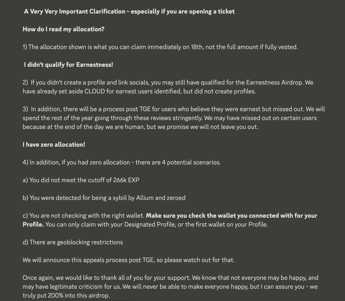 eggpanned's tweet photo. a very important clarification of most common questions re the checker
