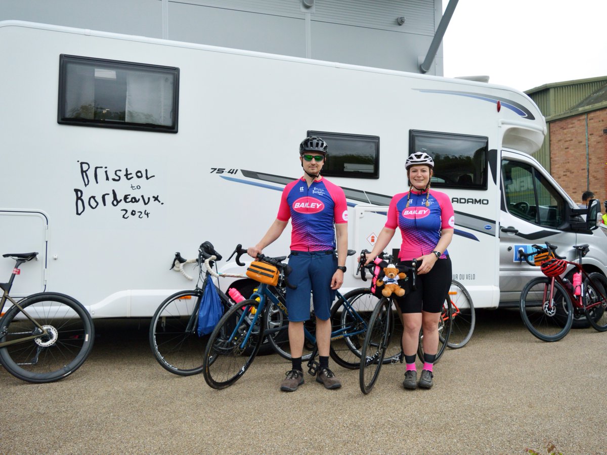 BaileyofBristol's tweet photo. ๐ด Last week, the @bris2bordeaux Cycle Challenge set off from Bailey HQ...
Four days and over 500 miles later, the team arrived at their goal - Fontaine des Girondins in Bordeaux...
๐ Learn more about this annual fundraiser ๐ https://t.co/zZ3GQoh4PL
#GoBailey #TheBaileyBear https://t.co/KFREMxb8jK