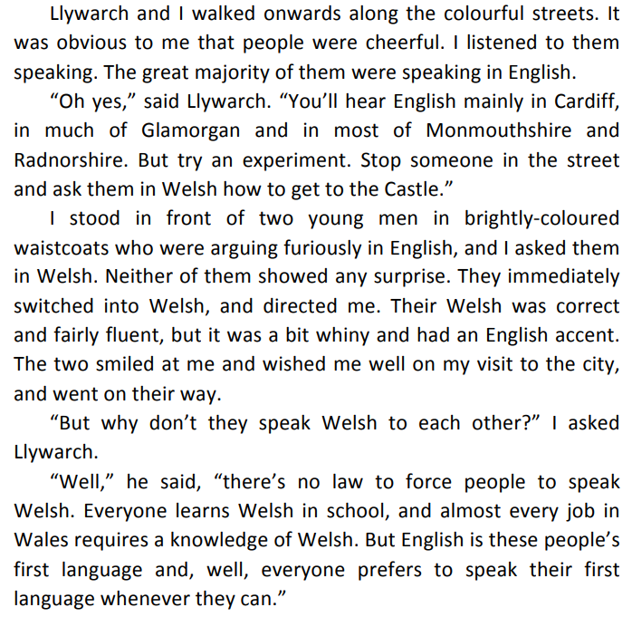 EosPengwern's tweet photo. @AlexxMumford @Gwlad_Gwlad But I've always thought that this passage from Islwyn Ffowc Elis's @FutureWales2033 gives a very good vision of how things ought, ideally, to be.

3/3 https://t.co/IEnAfE99Wj