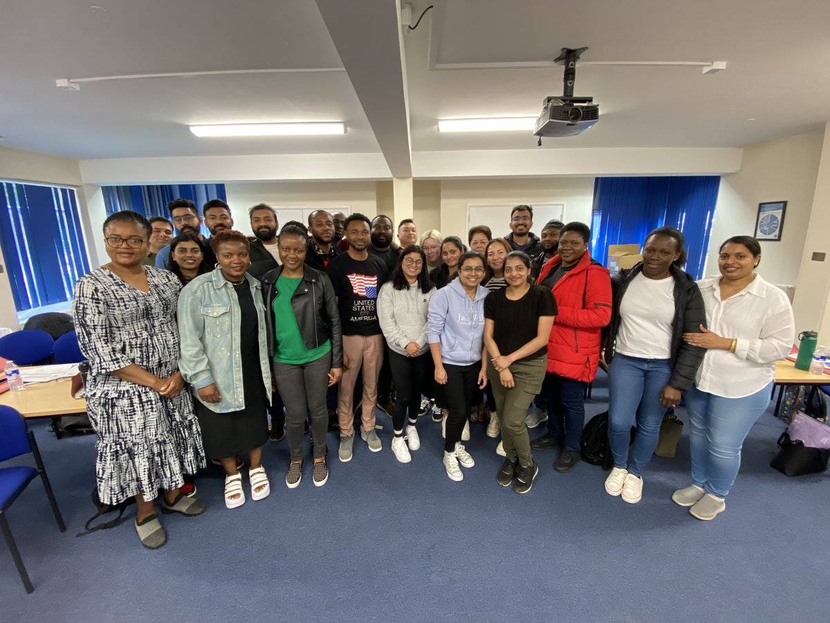 Big smiles from our June cohort of HCSWs who completed their 2 week + 1 day induction programme. #WeAreHCSWs 
<a href="/NGHPPD/">NGH P&P Development</a>