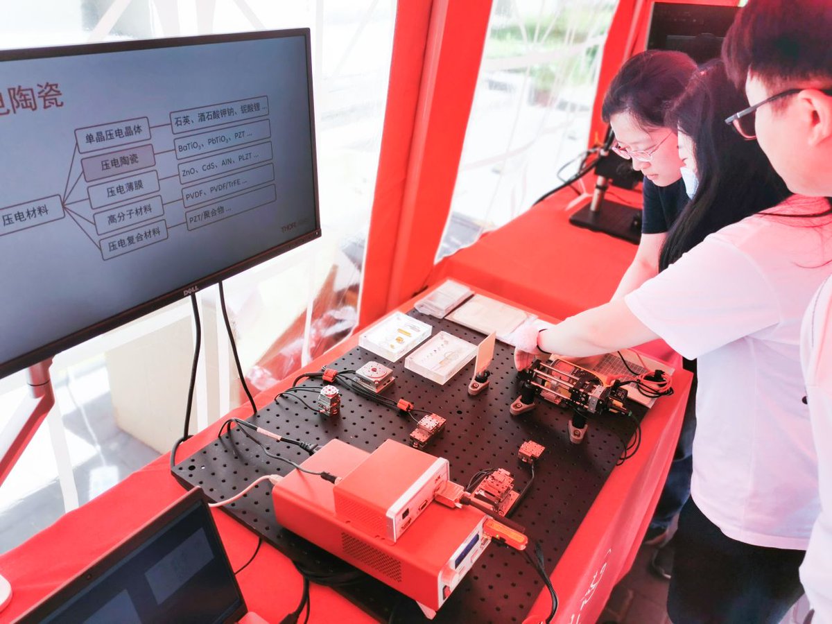 Thorlabs's tweet photo. Thorlabs education initiatives have officially launched worldwide! Introducing the newest addition to our Mobile Lab family, the Mobile Photonics Lab – China.
Learn more about this mobile lab at https://t.co/1coYQnSejt.
#ThorlabsLearning #ThorlabsMobileLab #photonics #optics https://t.co/nEhowFwcNO