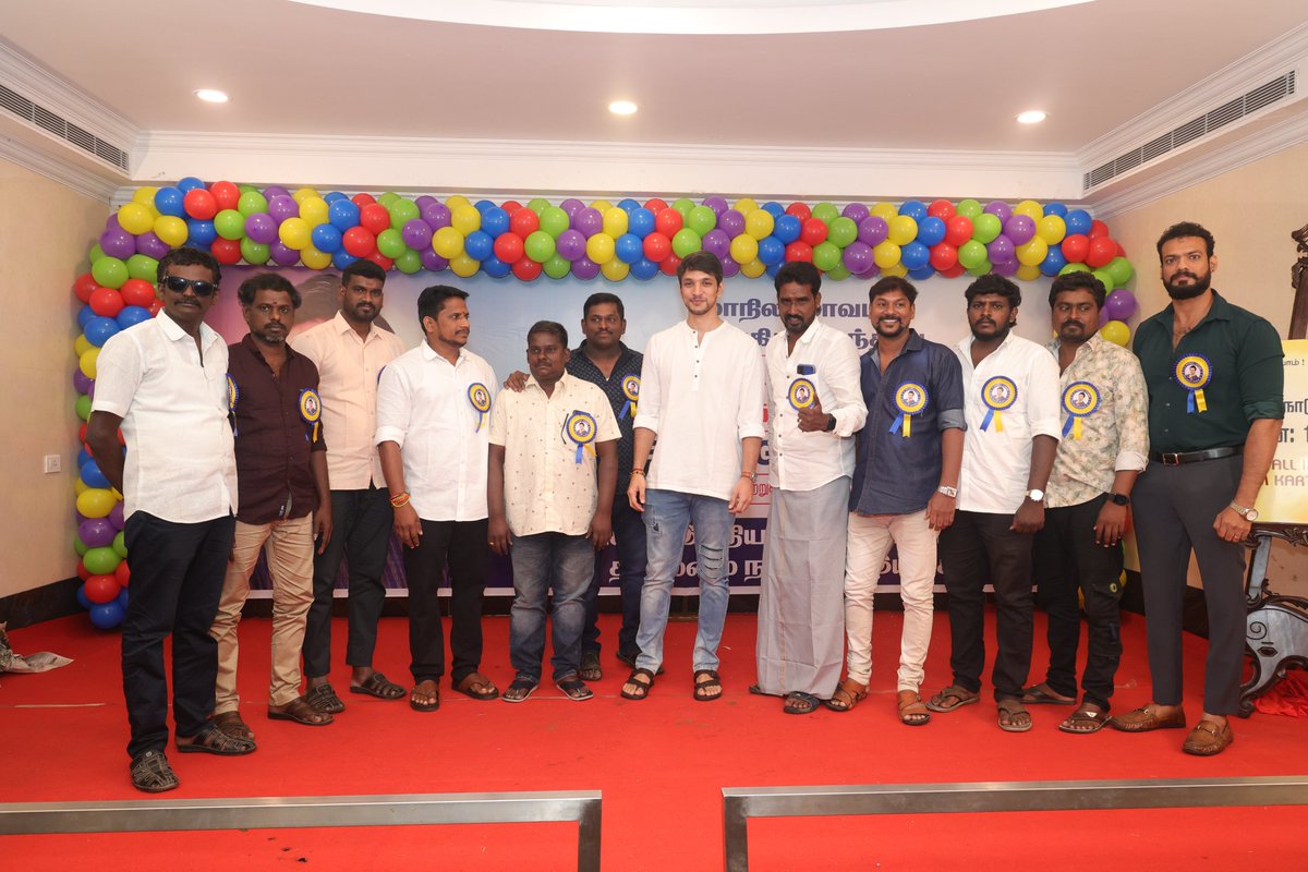 #NavarasaIlavarasan <a href="/Gautham_Karthik/">Gautham Ram Karthik</a> Fans Meet Pics