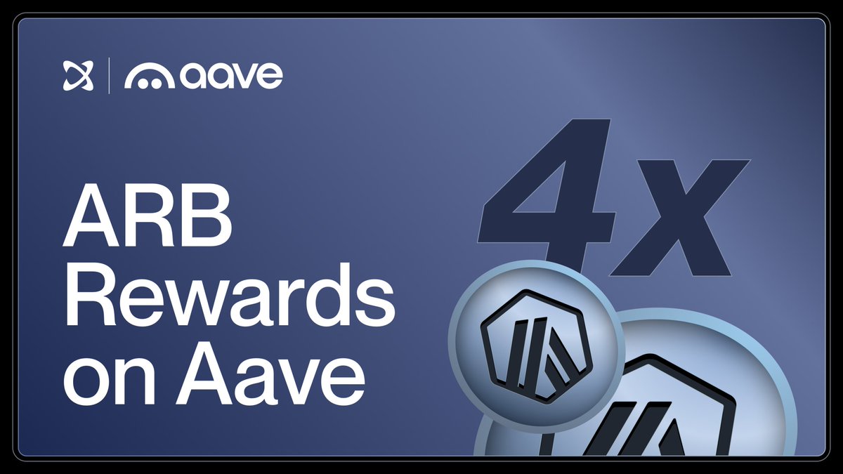 BrahmaFi's tweet photo. We're over 50% through Console's ARB Rewards Program!
▮▮▮▮▮▮▮▮▮▮▮▯▯▯▯▯▯▯▯▯

And, it's double BONUS week for @aave users on Console🌟

Earn not 2X but 4X the ARB by opening an Aave V2/V3 lending position via Brahma Console!

🔓https://t.co/dsepOSLg1p https://t.co/HgkZzkx6Z0