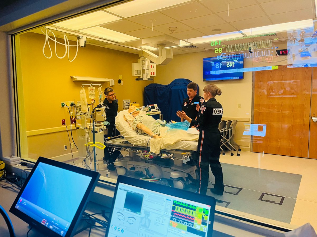 Another wonderful InDoc course - a week-long intensive course for our new prehospital <a href="/UWMedFlight/">UW Health Med Flight</a> and EMS fellows.  A mix of didactics, hands-on education, and evaluative simulation sessions as part of their training as flight physicians.  <a href="/ATACCFaculty/">ATACC Faculty</a> <a href="/AMPAdocs/">AMPA</a> <a href="/DipRTM/">Dip RTM (RCSEd)</a>