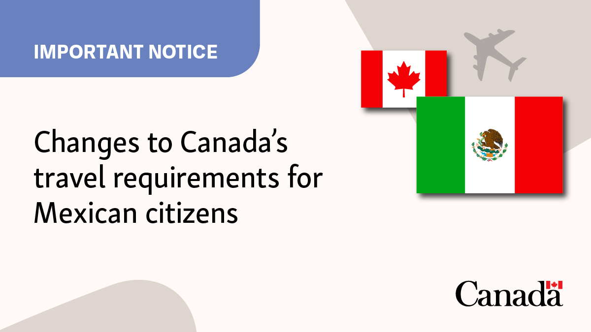 CitImmCanada's tweet photo. Mexican citizens who qualify for an electronic travel authorization (eTA): make sure you enter the correct travel document numbers on your application. Get detailed instructions for each type of document here: https://t.co/rTHalnBnYc https://t.co/ddZtcI1iVa
