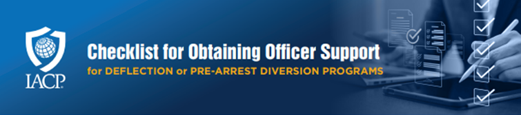 TheIACP's tweet image. The IACP celebrates #NationalDeflectionWeek2024 with the release of a new resource that enhances officer and agency support of deflection programs. Check it out here: ow.ly/GWQm50SBPiH