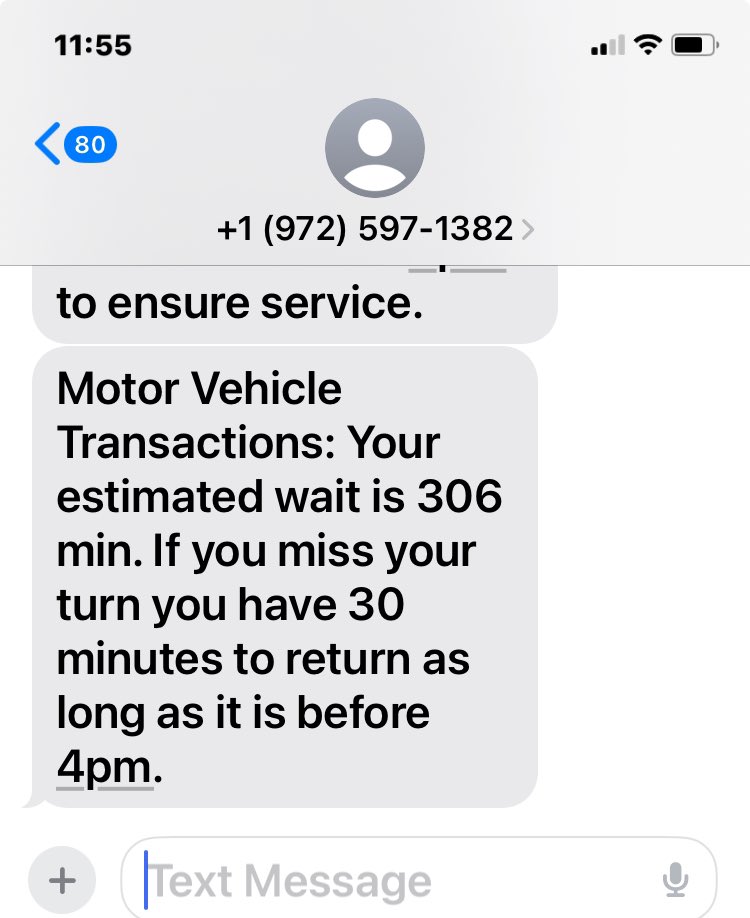 therealleilanix's tweet photo. @jocogov wait at DMV is just 5 hours. https://t.co/oUoxzTGpgI