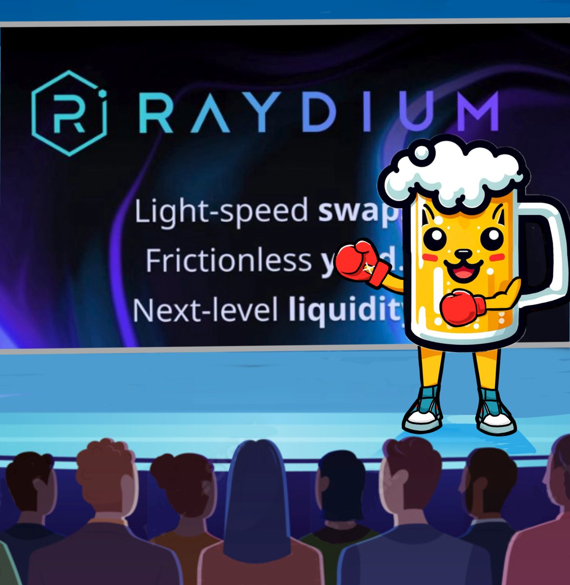 🥊🍺 Boxing Beer is now live on Raydium! 🍺🥊

🎉 The wait is over! You can now trade Boxing Beer on Raydium. 🌐

🔥 Join the revolution and experience the power of combining boxing and beer with crypto! 🥇💥

🚀 Dive into the action and be part of our community. Boxing Beer is
