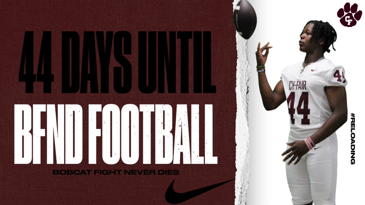 BFND_Football's tweet photo. 44 DAYS! BFND https://t.co/ILOlzU9nL5