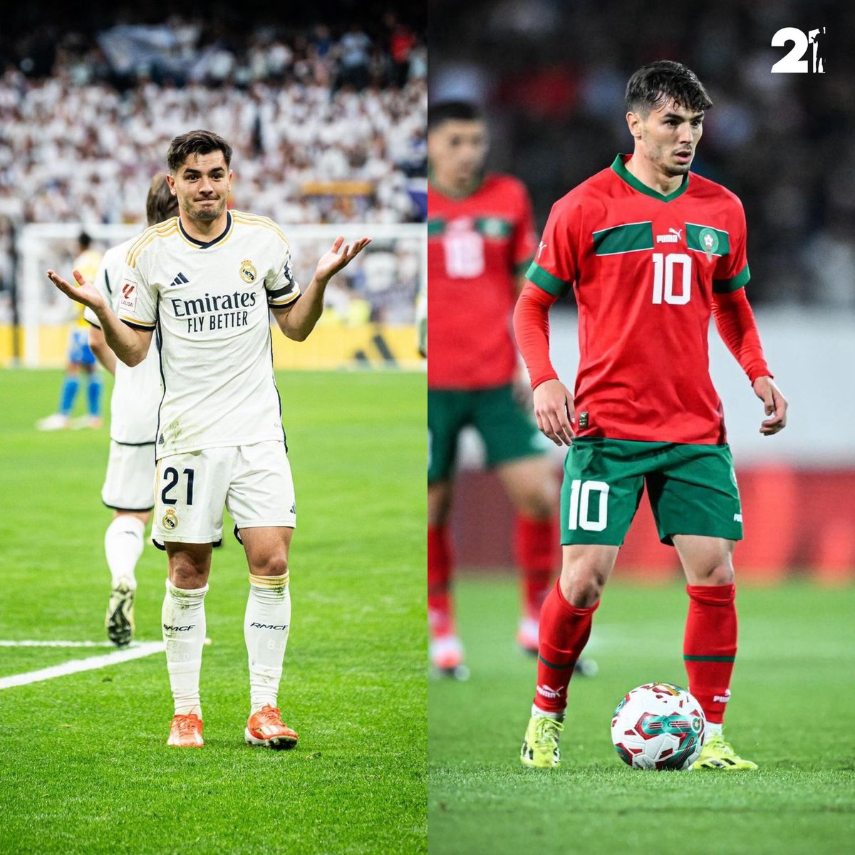 Salam à tous, bienvenue sur le premier compte relayant toute l’actualité, les statistiques et les données de performance sur le natif de Malaga, Brahim Diaz. 🇲🇦😍

N’hésitez pas à me suivre si vous voulez rester informés sur le numéro 10 marocain en temps et en heure. 🤷🏻‍♂️🔔