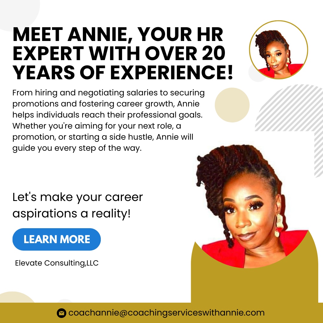 Anniup320's tweet photo. 🌟 Meet Annie, your HR expert with over 20 years of experience! From hiring and negotiating salaries to securing promotions and fostering career growth, Annie helps individuals reach their professional goals. Whether you're aiming for your next role, a promotion, or starting a... https://t.co/j8HkuUWVAw