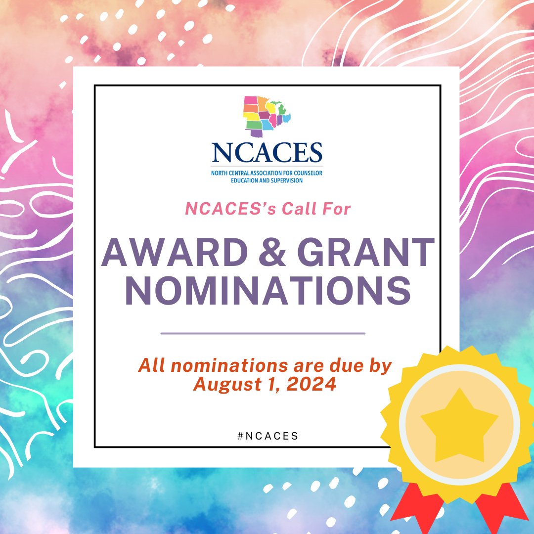 ✨#NCACES call for award nominations &amp; grant proposals for the 2024-2025 year! Award &amp; grant recipients will be announced at the NCACES Conference in Rosemont, IL. All noms are due by Aug. 1, 2024. Qs? ✉️Jacqueline Swank at jswank@missouri.edu 

🔗in bio for directions &amp; submit