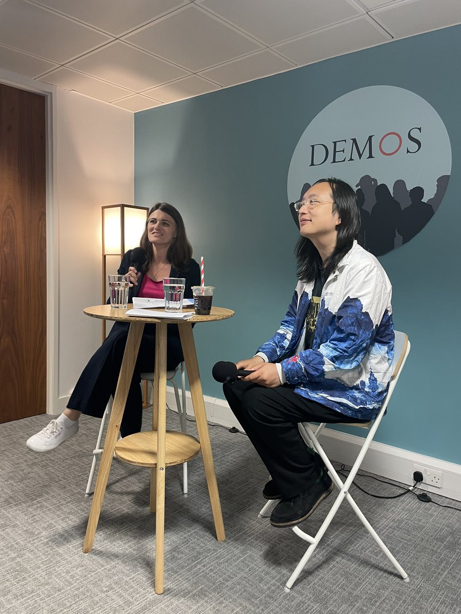 “I feel more energy here than anywhere else I’ve been since I left Taiwan 
 for a new way of doing democracy”

🔥🔥🔥 opener from <a href="/audreyt/">⿻ Audrey Tang 唐鳳</a> 

The UK really could play a powerful role in the world right now