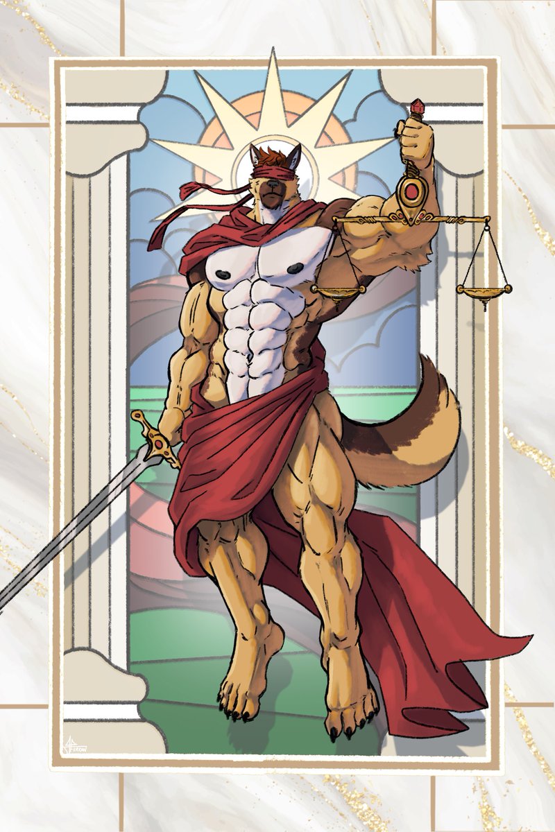 Tarot card commission for <a href="/Nostson/">Nostson</a> ^^

Thank you so much for commissioning me! :D