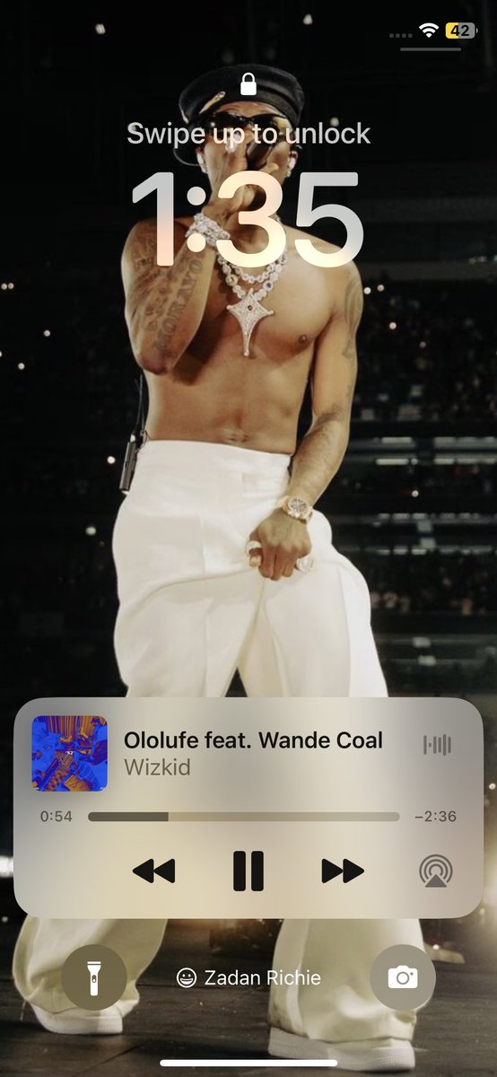 Zadanrichie's tweet photo. Fc let take S2 to no 1 again #WizKiAt34 #Wizkid #CopaAmerica2024 #BelleForSHEIN #Raayan #TrumpAssasinationAttempt https://t.co/BL0lRjvsnt