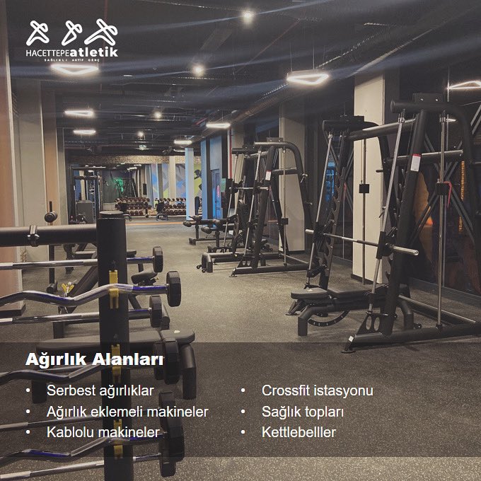 huatletik's tweet photo. Her seviyede kullanıcıya uygun ve modern ekipmanlarla donatılmış fitness katımızda çalışmanızı sıra beklemeden yapabilirsiniz. 

Ağırlık programınıza kısa süreli kardiyo egzersizleri eklemek isterseniz, bu katımızda da koşu bantlarımız ve bisikletlerimiz sizleri bekliyor. https://t.co/8DRNGrnvFZ
