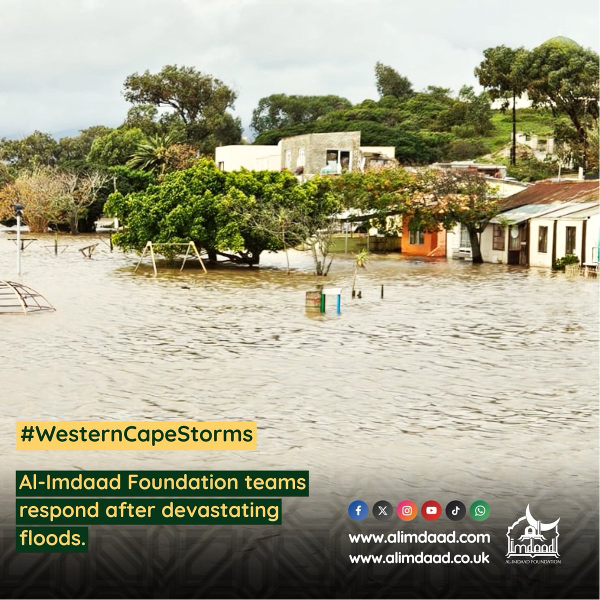 The Western Cape Floods affected over 150,000 people and flooded or ...