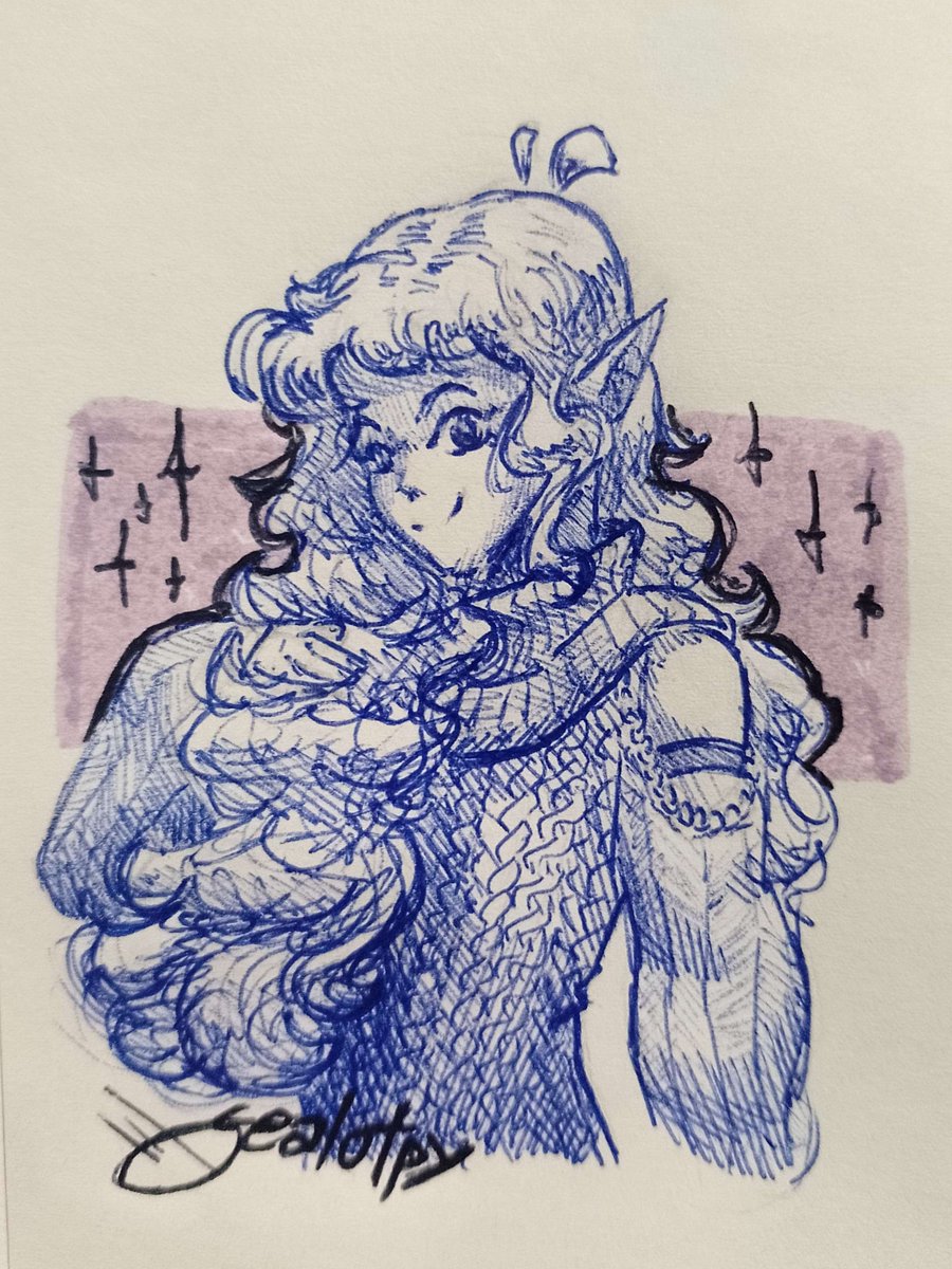 Trad gift for <a href="/volcanojungle/">Volcanojungle</a> 

#art #oc