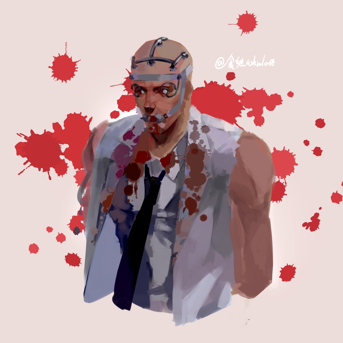 whirloff's tweet photo. #DeadbyDaylight  #HermanCarter 画一下医生 https://t.co/ZjqPhY9ena