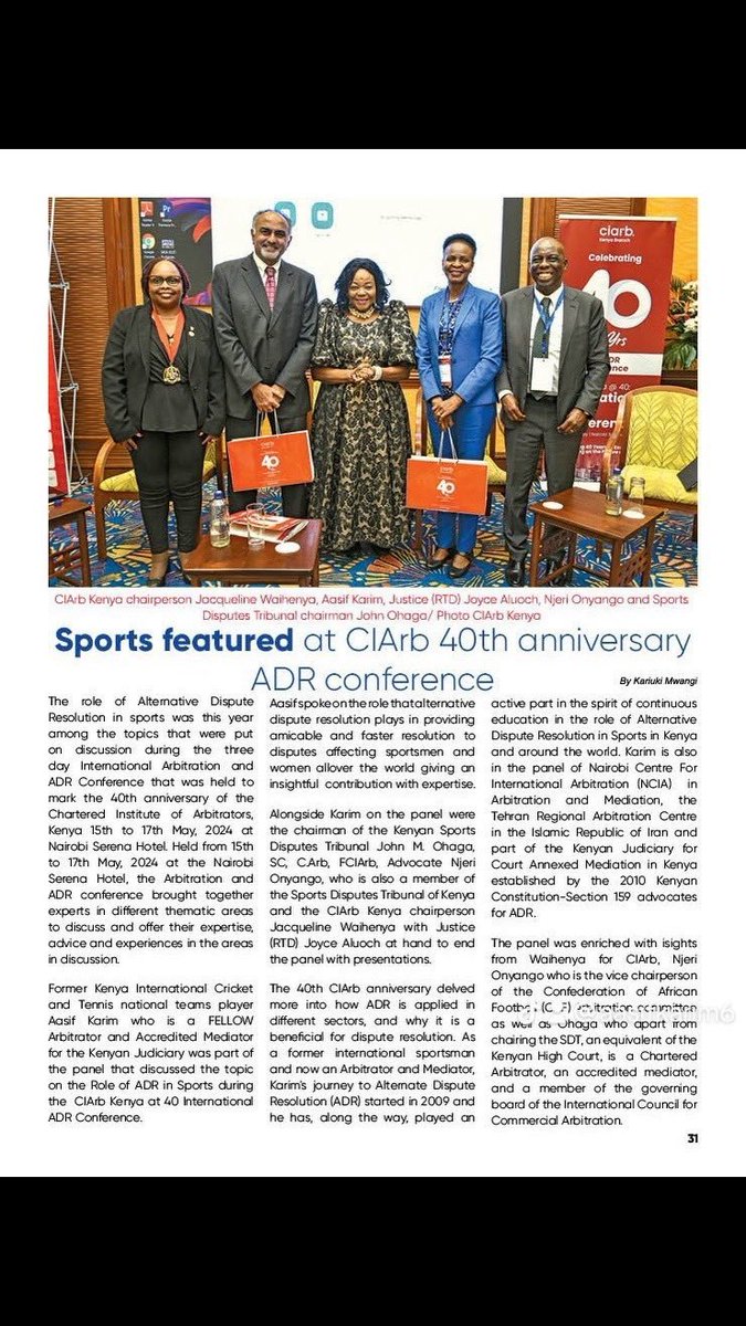 Mr. <a href="/AasifKarim/">Aasif Karim</a>, drawing from his extensive experience in both cricket and tennis, highlighted several crucial points regarding the sports industry and its intersection with arbitration and cultural preservation through film.

Firstly, his participation in international cricket