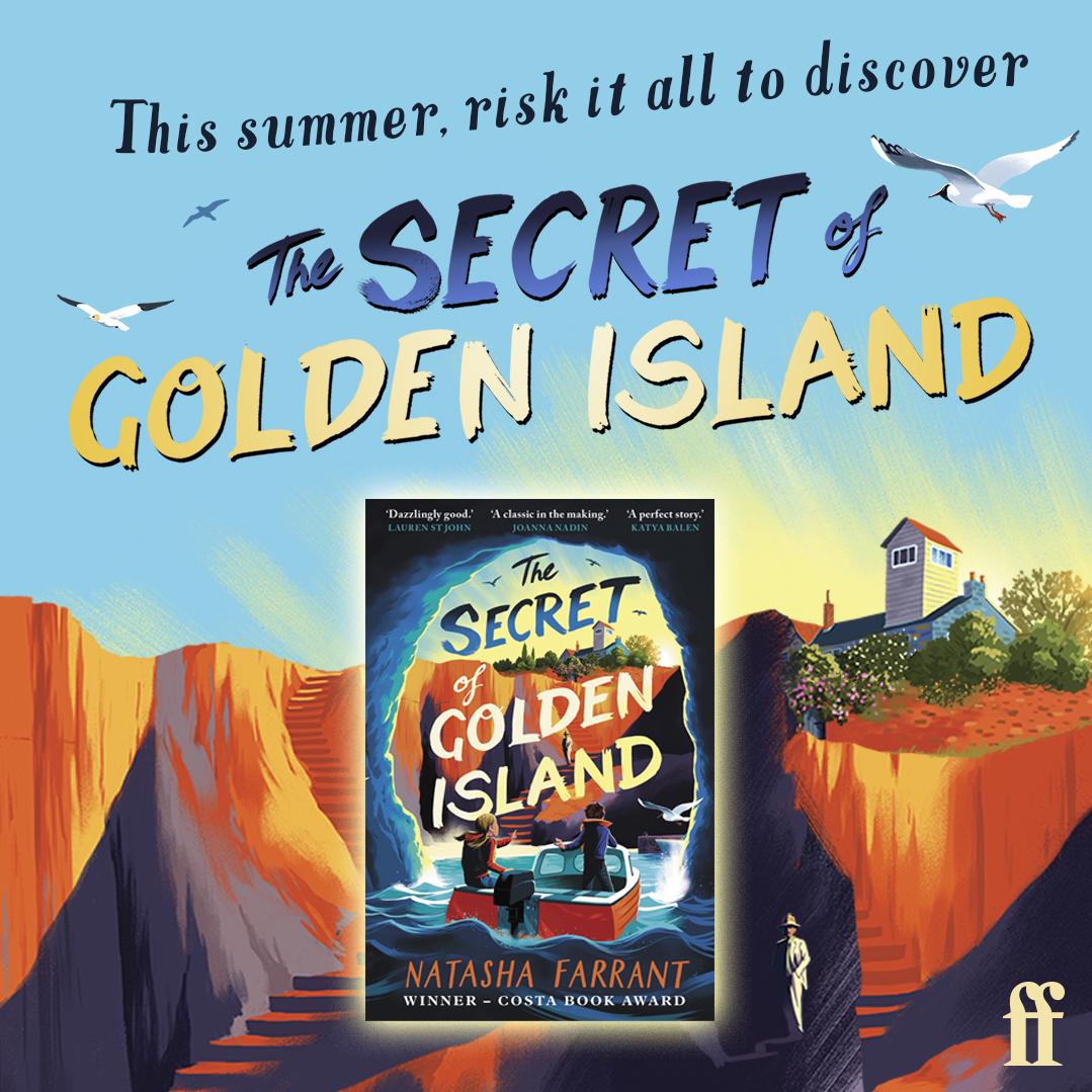 Faber Children's (@faberchildrens) on Twitter photo Early readers have fallen in love with The Secret of Golden Island by <a href="/NatashaFarrant1/">Natasha Farrant</a> 🏝️
'I read this book with a thumping heart, racing through yet at the same time hardly daring to turn the pages'
'I devoured the book in a day'
'A wonderfully bighearted book'
⭐️⭐️⭐️⭐️⭐️ Early readers have fallen in love with The Secret of Golden Island by <a href="/NatashaFarrant1/">Natasha Farrant</a> 🏝️
'I read this book with a thumping heart, racing through yet at the same time hardly daring to turn the pages'
'I devoured the book in a day'
'A wonderfully bighearted book'
⭐️⭐️⭐️⭐️⭐️