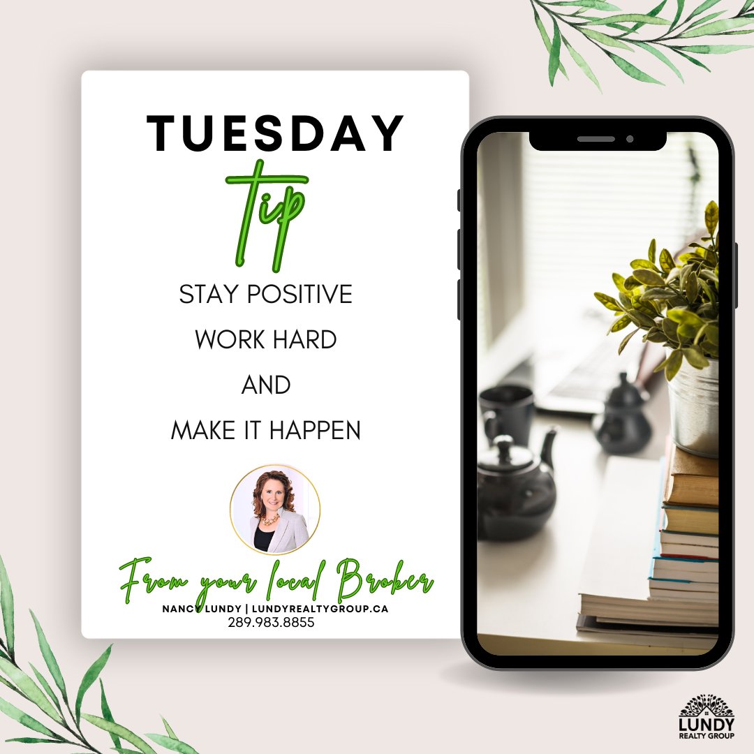 nancylundy4's tweet photo. #tuesdaytip #tuesdaythoughts #tuesday #tuesdayvibes #tuesdaymotivation #tiptuesday #tuesdaymood  #tuesdaymorning #tips #tuesdays #tipoftheday #motivation #tuesdaynight #smallbusiness #RealEstate #buyandsellrealestate #tuesdayquotes #NancyLundy #Canada #Burlington #AskNancy https://t.co/NLpfOe1uTW