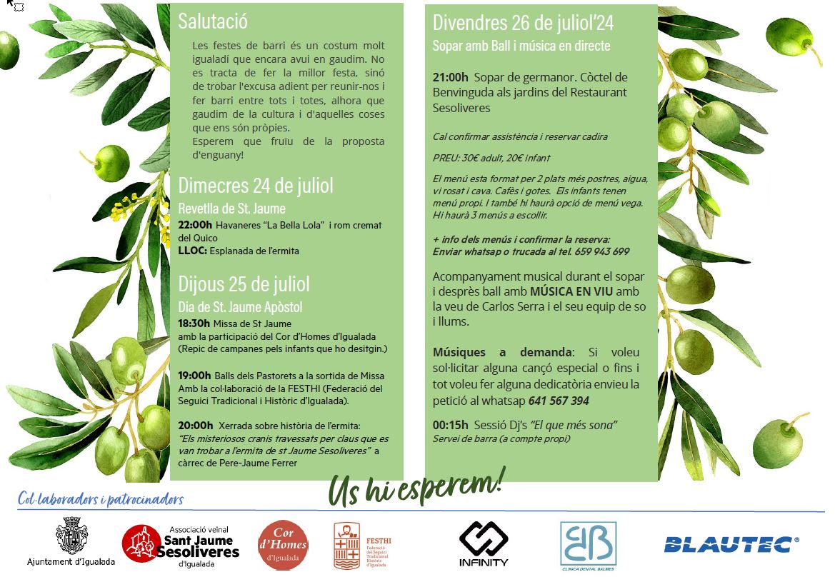 Sesoliveres's tweet photo. Podeu consultar el conjunt d'actes preparats al següent programa de mà: https://t.co/CTnqZxLvQo
