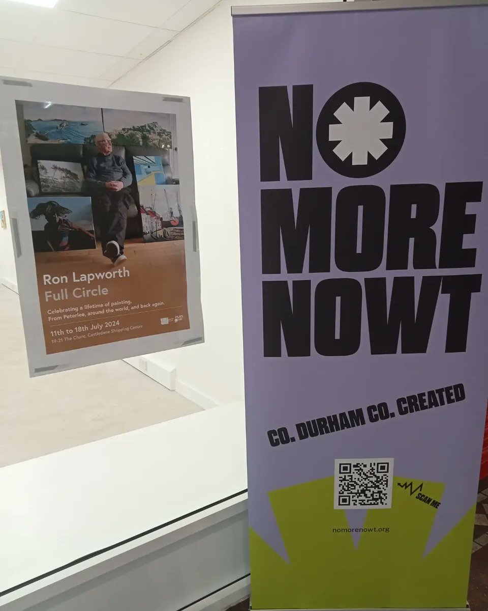 ManInPaintUK's tweet image. ALWAYS LOVE SUPPORTING other #artists, especially ones from literally the town next to the my hometown. If you&apos;re in #Peterlee go and check out the #artwork of #RonLapworth in connection with @NoMoreNowt. Beautiful #traditionalpaintings 🤩🎨👨🏻‍🎨🖌️🖼️ #ArtistsSupportingArtists
