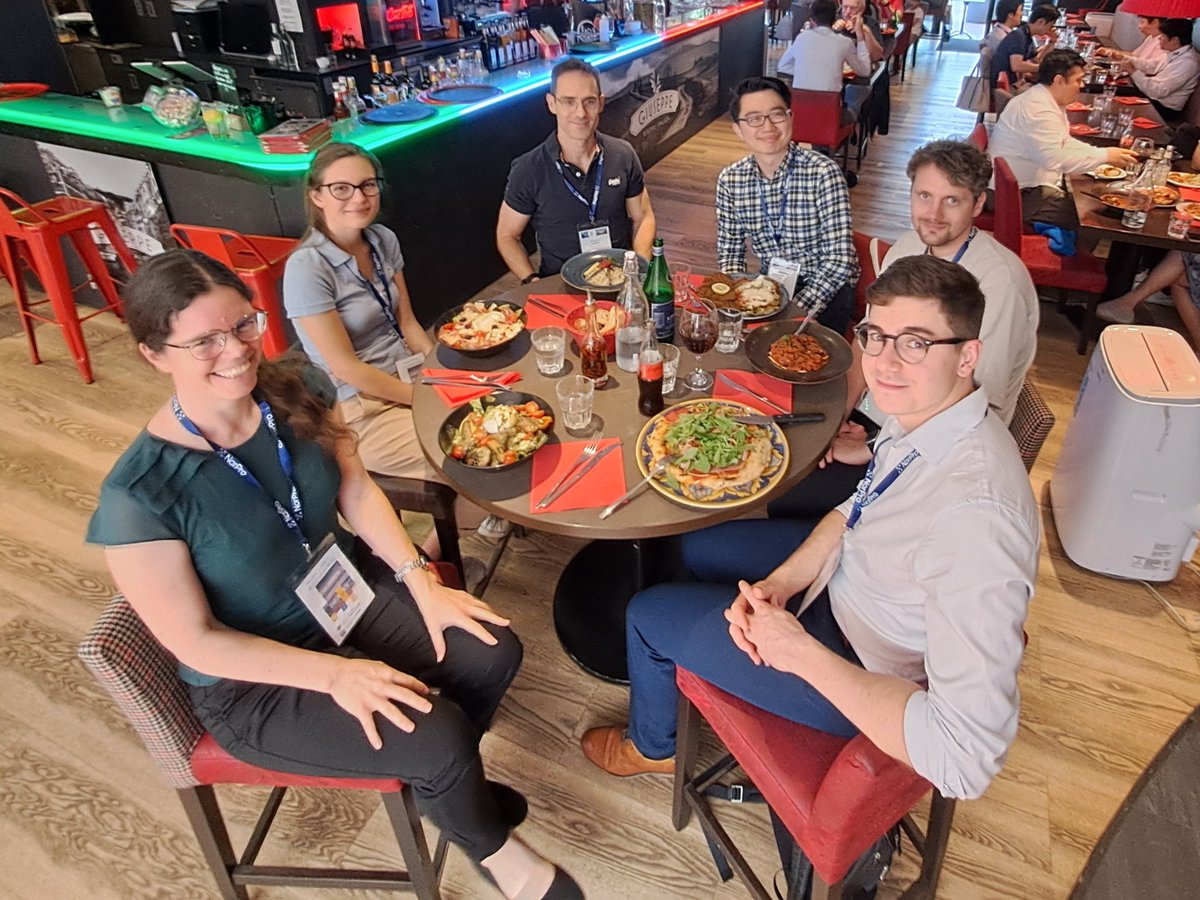Sharon Mitchell (she/her) (@sharonjmitchell) on Twitter photo Enjoying plentiful Italian food either the <a href="/catalysis_eth/">Javier Perez-Ramirez</a> members, looking forward to more great science this afternoon 😂 Enjoying plentiful Italian food either the <a href="/catalysis_eth/">Javier Perez-Ramirez</a> members, looking forward to more great science this afternoon 😂