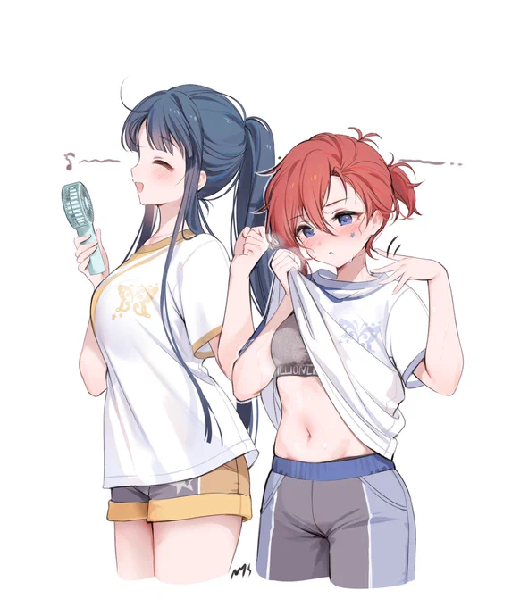 ポニテ #ミリシタ #北上麗花 #ジュリア