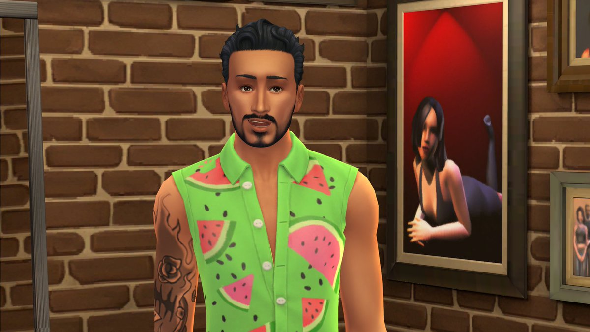 Frozentricks26's tweet photo. @lovely1_g @Inamacsims4 Nevermind I found it here's Gerardo who continued the family tradition of being a doctor, but secretly wants to create symphonies for orchestras instead #SLseason2 #inamac #thesims4 #ShowUsYourSims https://t.co/cb0IkZpNp0