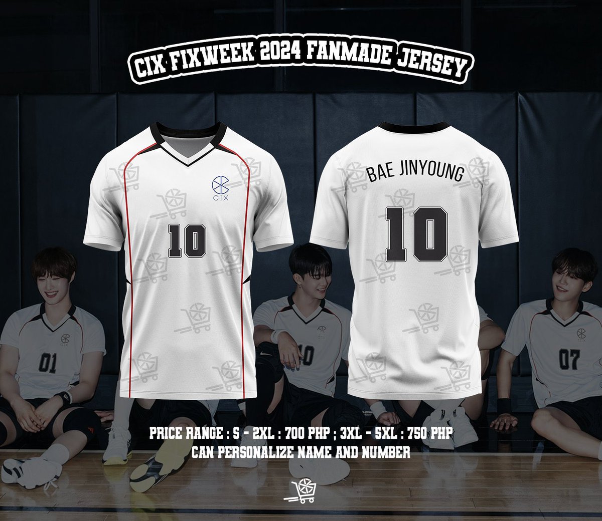 cixfixkr's tweet photo. [HELP RT] MY G.O 🇲🇾

CIX 2024 FIX WEEK FANMADE VOLLEYBALL JERSEY by @cix_cart 

Dateline: 20/7/2024 (10 am) 

Order form: 
🔗 https://t.co/cuO0k2ade4

#pasarCIX https://t.co/L9MCsfhAhb